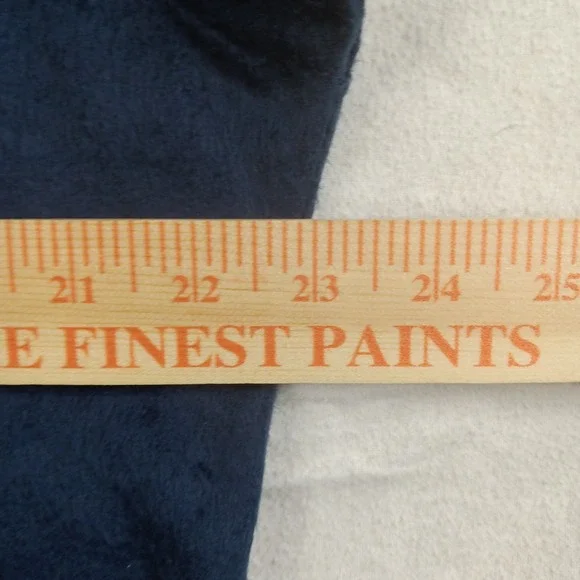 Harve Benard Womens Long Sleeve Sleepwear Top Size 1X/XL Soft Fuzzy Navy NWOT - Picture 8 of 14